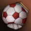 Afro Hairstyle - Red Ball